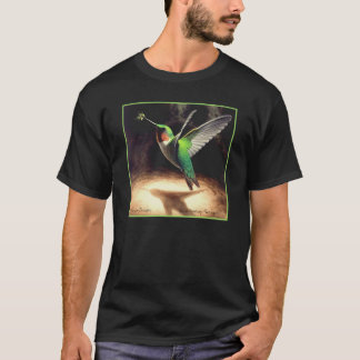 Camiseta T-shirt da pintura do colibri