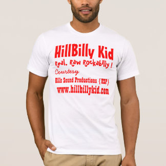 Camiseta T-shirt da planície do miúdo do HillBilly