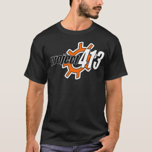 Camiseta T-shirt da planície do projeto 413
