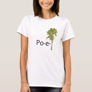 Camiseta t-shirt da Po-e-árvore para mulheres