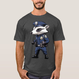 Camiseta T-Shirt da Polícia de Badger