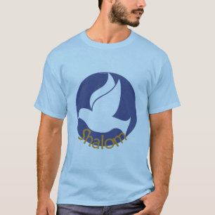 Camiseta T-shirt da pomba de Shalom