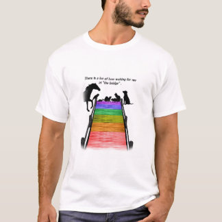 Camiseta T-shirt da ponte do arco-íris