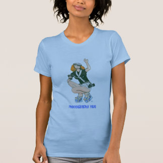 Camiseta T-shirt da porca da fotografia