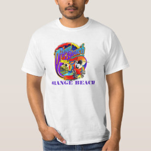 CAMISETA T-SHIRT DA PRAIA - AL ALARANJADO DA PRAIA