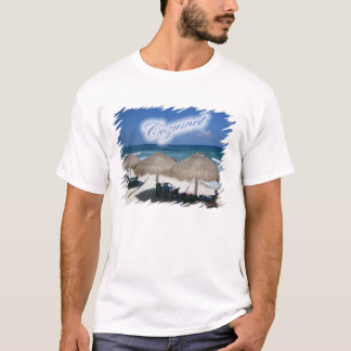 Camiseta T-shirt da praia de Cozumel