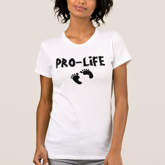 Camiseta T-shirt da PRO-VIDA (Frente)