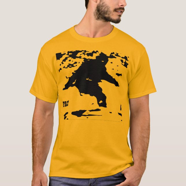 Camiseta T-shirt da "prova" de Bigfoot (Frente)