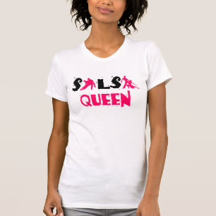 Camiseta T-shirt da RAINHA da SALSA - para amantes da danç