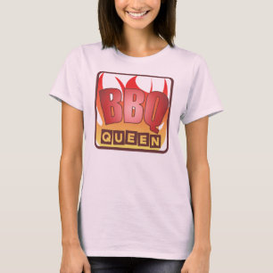 Camiseta T-shirt da rainha do CHURRASCO