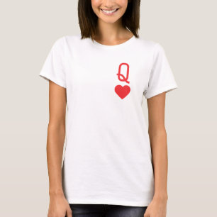 Camiseta T-Shirt da Rainha do Coração