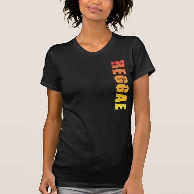 Camiseta T-shirt da reggae (Frente)
