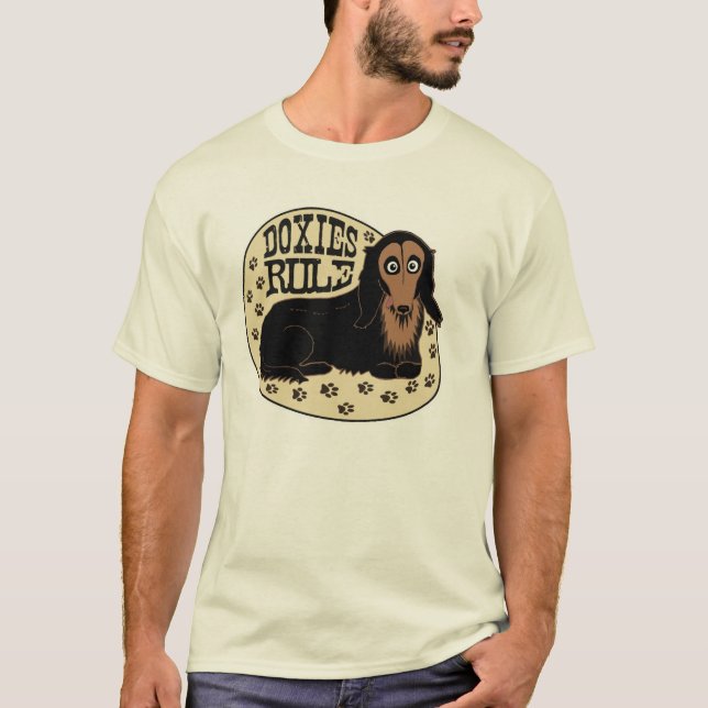 Camiseta T-shirt da regra dos Doxies (Frente)