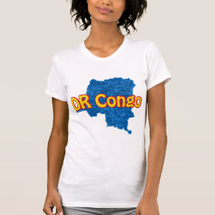 Camiseta T-Shirt da República Democrática do Congo