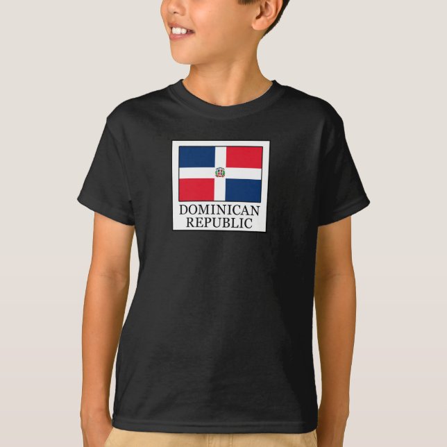 Camiseta T-shirt da República Dominicana (Frente)