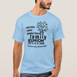 Camiseta T-shirt da reunião de família