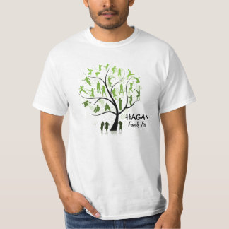 Camiseta T-shirt da reunião de família de Hagan da OPÇÃO 2