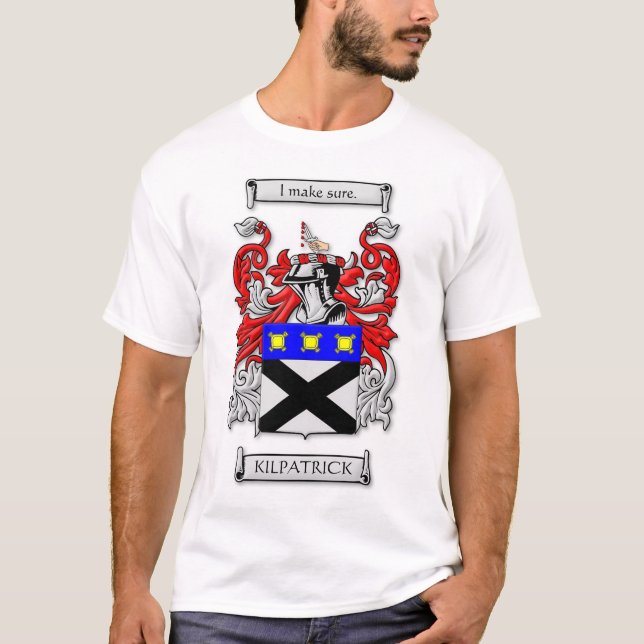 Camiseta T-shirt da reunião de família de Kilpatrick (Frente)