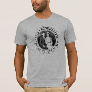 Camiseta T-shirt da reunião de família de Rosenbrock