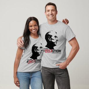 Camiseta T-shirt da revolução de Ron Paul
