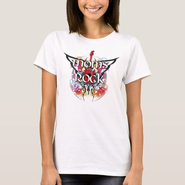 Camiseta T-shirt da rocha das mães (Frente)