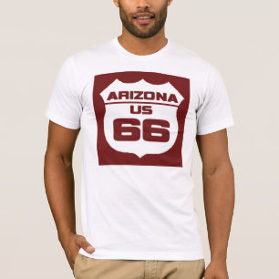 Camiseta T-shirt da rota 66 da arizona