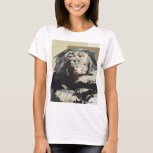 Camiseta T-shirt da sabedoria do Bonobo