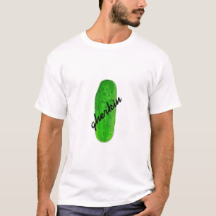 Camiseta T-shirt da salmoura do "pepino"