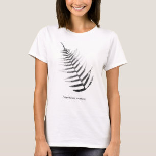 Camiseta T-shirt da samambaia de espada
