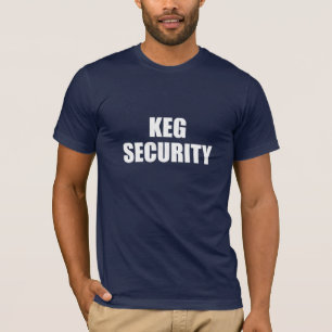 Camiseta T-shirt da segurança do barril
