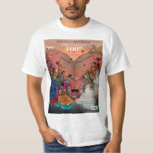 T-shirt da semana de livro de 2019 crianças