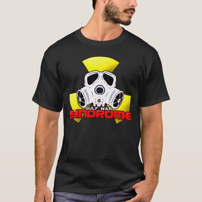 Camiseta T-shirt da síndrome da Guerra do Golfo (Frente)
