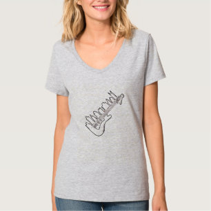 Camiseta "t-shirt da skyline 4theloveofmusic elétrica"