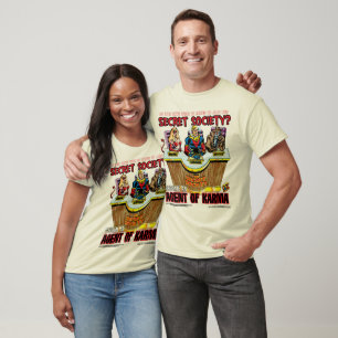 Camiseta T-shirt da sociedade secreta AOK