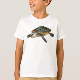 Camiseta T-shirt da tartaruga de água doce de Diamondbacks