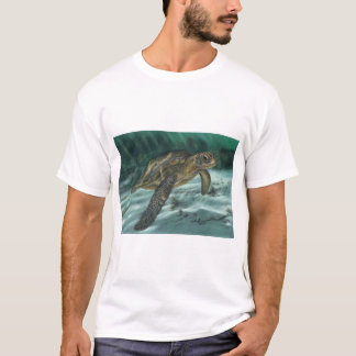 Camiseta T-shirt da tartaruga de mar