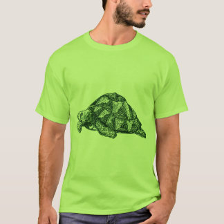 Camiseta T-shirt da tartaruga verde