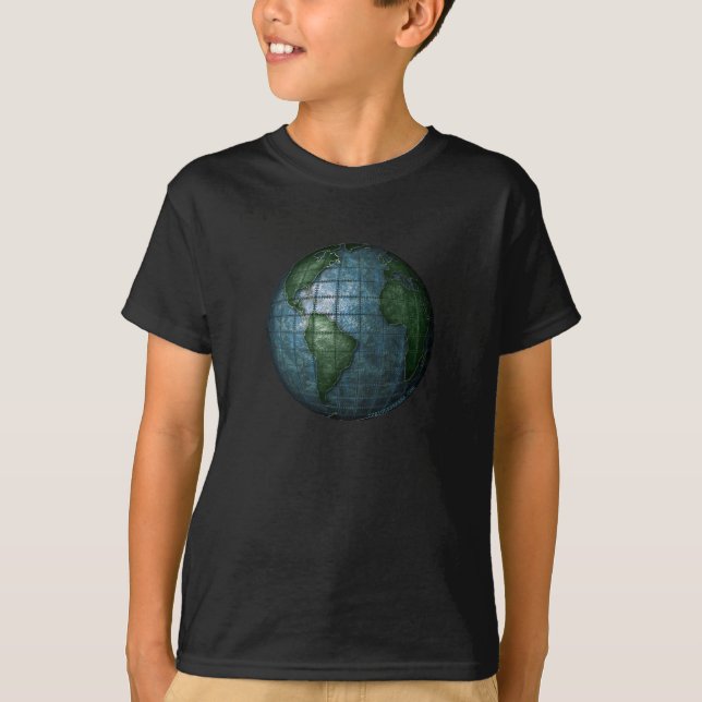 Camiseta T-shirt da terra do ferro (Frente)