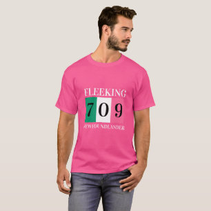 Camiseta T-Shirt da Terra Nova 709 da Flores