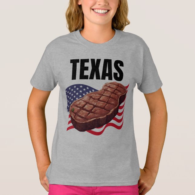Camiseta T-Shirt da Texas Girl (Frente)