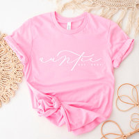 T-Shirt da Tia Personalizada