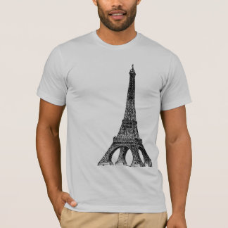 Camiseta T-shirt da torre Eiffel