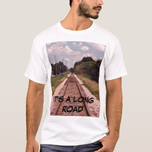 Camiseta T-shirt da trilha de estrada de ferro