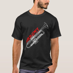 Camiseta T-shirt da trombeta
