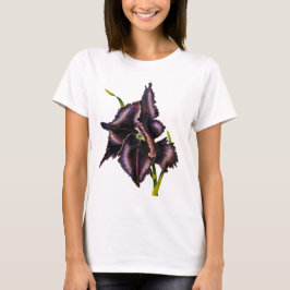 Camiseta T-shirt da tulipa do papagaio