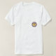 Camiseta T-shirt da universidade de Buddha Dharma (Frente do Design)
