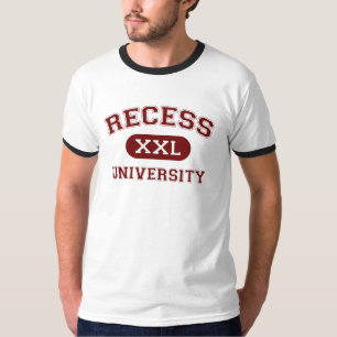 Camiseta T-shirt da universidade do rebaixo