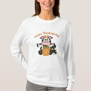 Camiseta T-shirt da vaca da acção de graças