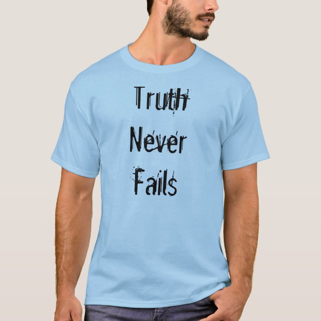 Camiseta T-shirt da verdade (Frente)
