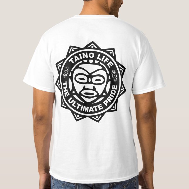 Camiseta T-shirt da vida de Taino (Verso)